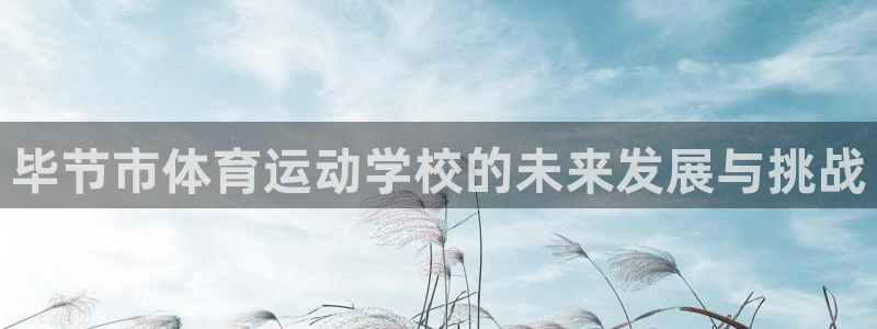 欧亿体育官方正版app娱乐下载:毕节市体育运动学校的未来发展